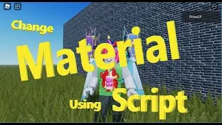 Change Material Property using Scripts (Roblox Studio Tutorial for New Beginners Series) (N018)