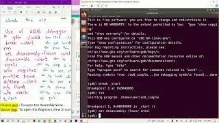 NASM Assembler and GDB with example