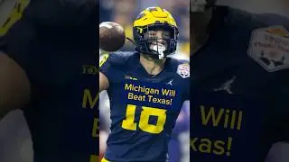Michigan WILL beat Texas 24-13 | Quick Preview