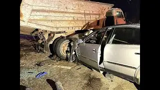 КамАЗ не уступил легковушке: В ДТП под Киевом погиб водитель Volkswagen