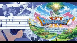 Dragon Quest - Chateau Ladutorm Tutorial Guitar