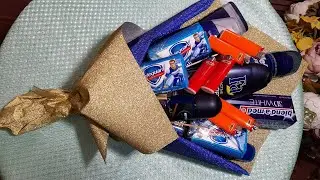 Как Сделать Букет для Мужчины