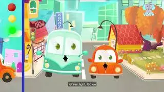 VoiTV ♥ Nhạc Thiếu Nhi ♥ Đèn Xanh Đèn Đỏ ♥ Bé Học Luật Giao Thông Qua Bài Hát