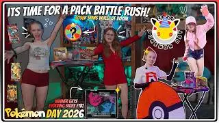Pokémon Day 2026 | Our First Pokémon Skit!! Pack Battle but Winner Gets Evolving Skies ETB!