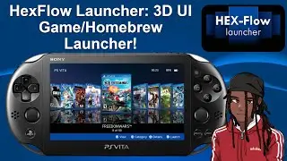 PS Vita/PSTV HexFlow Launcher v0.5: 3D UI Game/Homebrew Launcher! | Setup Guide! (3.60-3.73 FW)