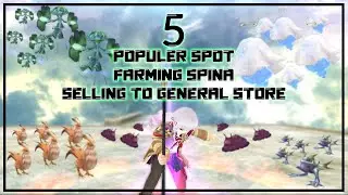 5 Populer Spot Farming Spina | Selling to General Store [Toram Online]