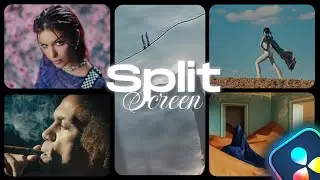 Split Screen Effects for Davinci Resolve