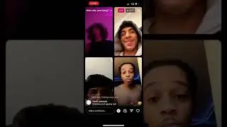 C BLU ARGUING WIT @prodbywar & @24Shmono  OVER A BEAT👀😨