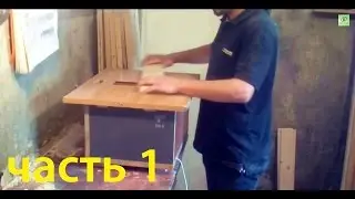 Как сделать барабанную шлифмашину How to make a drum sander