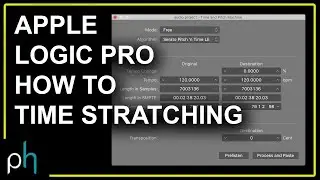 HOW TO TIME STRATCHING - APPLE LOGIC PRO X | NO TALK | Pettinhouse.com