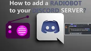 How to add a RADIO BOT to your DISCORD SERVER | 2022