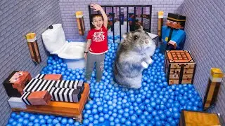 24 Hours Locked in a MINECRAFT Prison – Challenge!