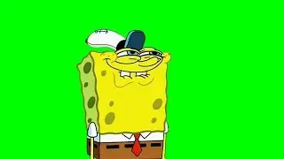 [Chroma Key] Smug SpongeBob (Just One Bite) - Green Screen