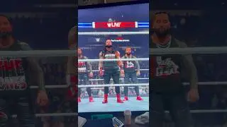 Roman reigns otc defeated tonga Loa with the USOs the original bloodline #shorts