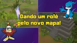 Visitando o novo mapa do KDMO - Digimon Adventure 02 - Digimon Masters Online