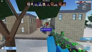 ban this guy... he is annoying... (Roblox Arsenal)