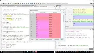 Matrix Operations Using Excel Data Files with Python Anaconda Spyder