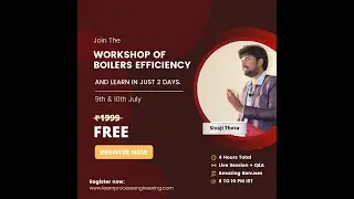 Boiler Efficiency Calculations  | Aaharya Technologies | Sivaji Thota |