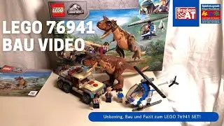 LEGO 76941 Verfolgung des Carnotaurus | Unboxing, bau und preview | Wer gewinnt bei euch die Jagd?