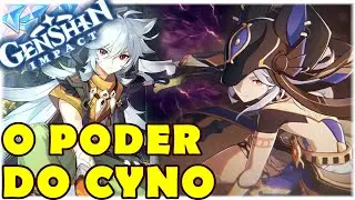 CYNO ESTÁ INSANO! EXPLOSÃO ELEMENTAL COM HYPE ABSURDO - GENSHIN IMPACT