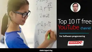 Best 10 IT Developer free tutorial - YouTube channel