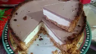 TORTA DE  MUSSE DE LIMÃO E CHOCOLATE !!🍰🍋😋