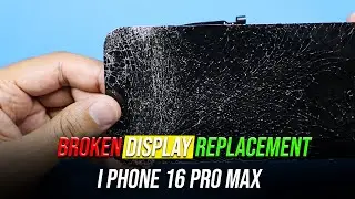 iphone 16 pro max display replacement/iphone screen replacement/New IC Removable Soft OLED Screen