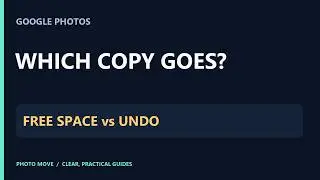 Google Photos: Free Up Space vs Undo Backup (Android Explained)