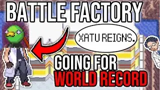 Pokemon Emerald Battle Factory World Record Attempts! DRAFTING XATU???