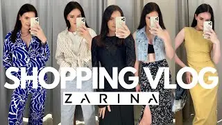 SHOPPING VLOG Zarina | обзор коллекции лето 2024 с примеркой