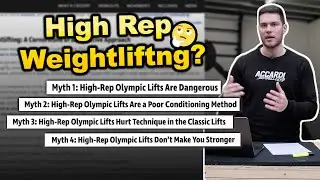 Is CrossFit Right About High Rep Olympic Lifts?