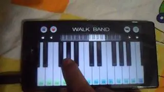 Tum hi ho mobile Piano tutorial by MH HRIDOY