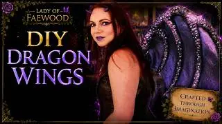 How to Make Dragon Wings Tutorial - Realistic Dragon Wings