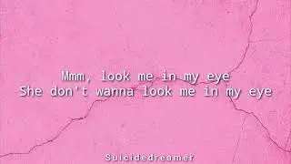 Juice WRLD -Eye contact ( look me in my eyes) lyrics video