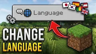 how to change your language and how to get a hockey for Minecraft bedrock 