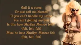 Nicki Minaj - Marilyn Monroe Lyrics Video