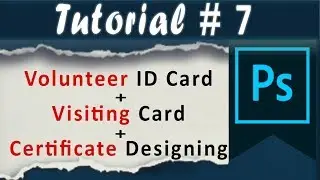 Certificate Designing in Photoshop with Practical Examples