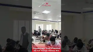 Psychology Test Practice Session Conducted By Col. George Thomas Sir | SSB Psych Practice Test