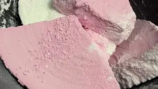 Barely dusty pink crush | gym chalk | ASMR