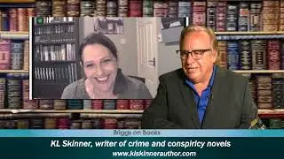 From Waltham Abbey, U.K. author KL Skinner, featured on the talk show Briggs on Books