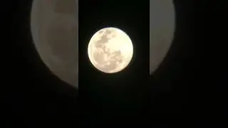 Moon Using Mobile Monocular Telescope
