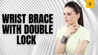 Wrist Brace With Double Lock | For optimum support and protection of the wrist | Tynor | How to wear