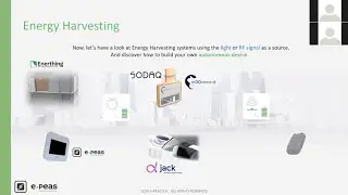 Examples of IoT Solutions Powered by Energy Harvesting [e-peas webinar]