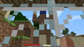Lets Play minecraft (singl) part 1 (a new begining)
