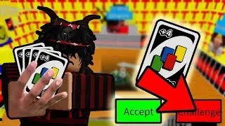 Reaching 1,000 CARDS in UNO on ROBLOX | Roblox UNO