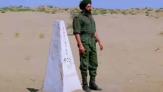 जिंदगी और मौत भारत माता के हाथ में है - सनी देओल देशभक्ति सीन - Border