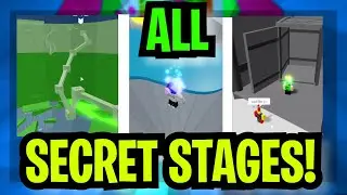 ALL SECRET SECTIONS IN TOWER OF HELL | TOH | ROBLOX