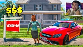 FIQUEI RICO e COMPREI uma CASA no CAR FOR SALE SIMULATOR 2023
