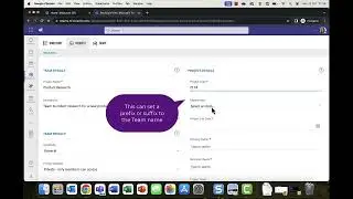 Requesting new Teams with Approval using Provision Point