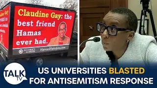 Woke US Universities Blasted For ‘Tone Deaf’ Response To Antisemitism On Campus